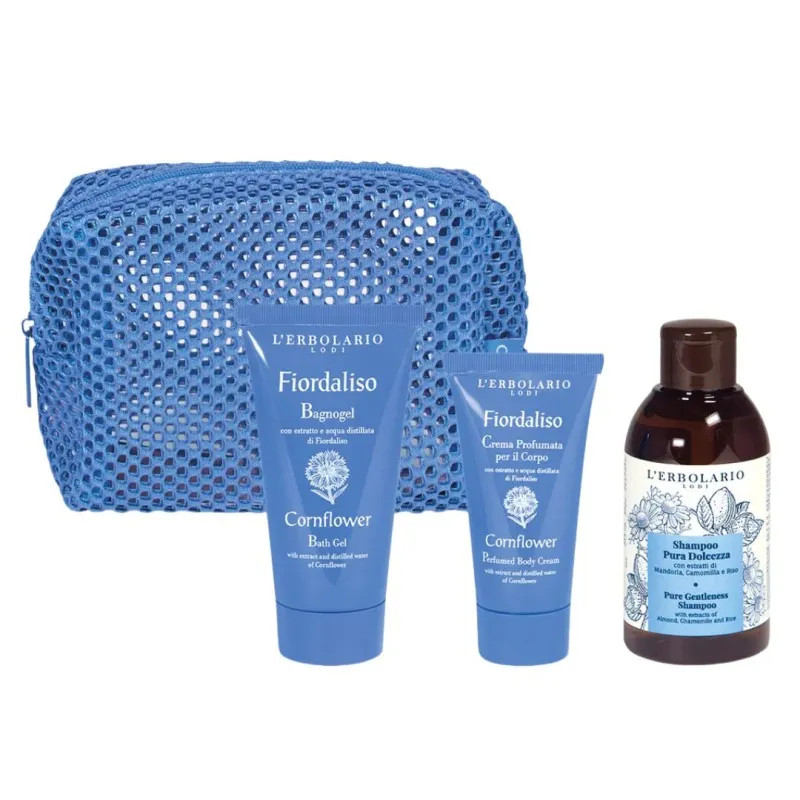 L'Erbolario Beauty Express Corpo e Capelli - Kit da viaggio Bagnogel 50ml + Crema Corpo 30ml + Shampoo 100ml — confronto prezzi