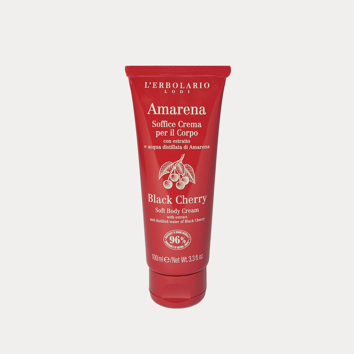 Amarena Soffice Crema per il Corpo Idratante con Estratto di Amarena e Olio di Mandorle 100 ml - L'ERBOLARIO — confronto prezzi