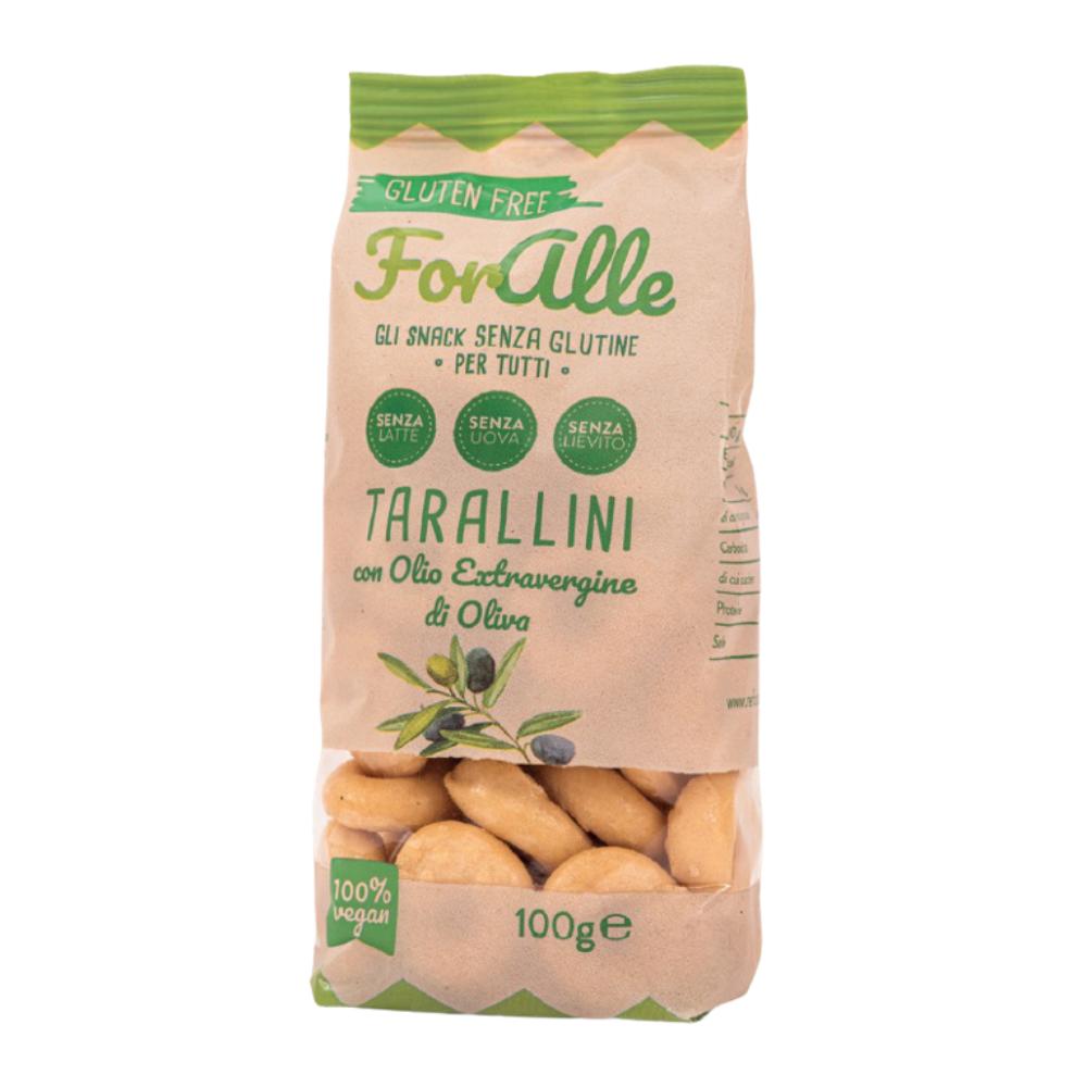 Foralle tarallini senza glutine con olio extra vergine d'oliva 100 g — confronto prezzi