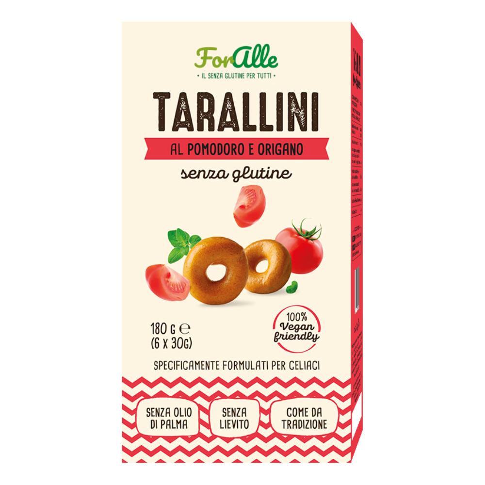 Foralle tarallini pomodoro e origano 6 bustine x 30 g