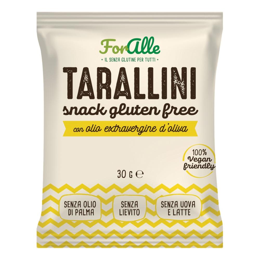 Tarallini con Olio EVO 30g - Snack Senza Glutine per Celiaci