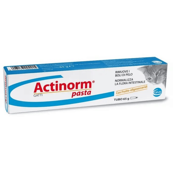 Ceva Actinorm Pasta Integratore Intestinale Gatti 65g