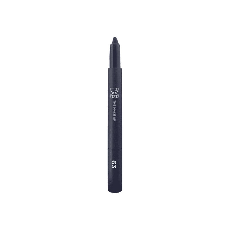 RVB Lab More Than This 3 in 1 Ombretto Kajal e Eyeliner Colore N. 63 Blu, 0.8g