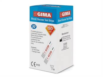 Strisce Glucosio Per Glucometro Gima (Conf. 50 Pz.)