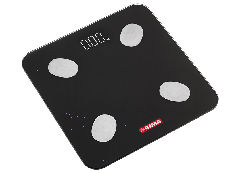 Gima Bilancia Body Fat Bluetooth Monitoraggio Avanzato Composizione Corporea e Peso