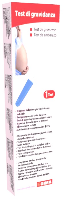GIMA Test Di Gravidanza - Autotest Midstream Singolo 1 pz