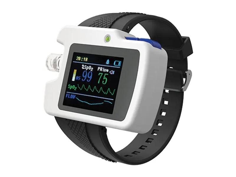 Gima Misuratore Apnee nel Sonno Screener Dispositivo di Monitoraggio Respiratorio per Screening Domestico