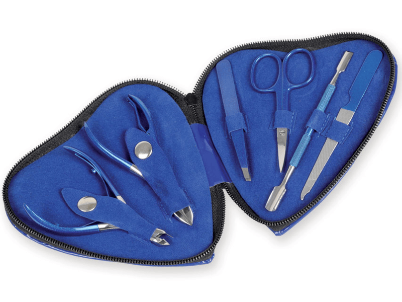 Gima Kit Podologia Cuore Blu Completo di 6 Strumenti Professionali