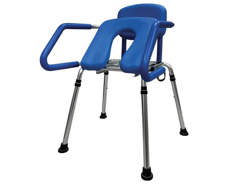 Gima Sedia da Doccia con WC Integrato per Disabili e Anziani