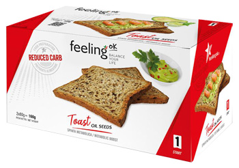 FEELING OK TOAST OIL SEEDS160G — confronto prezzi
