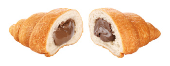 LOGISTICA FOOD Srl FEELING OK CROISSANT RIPIENO ALLA CREMA DI CACAO 65 G