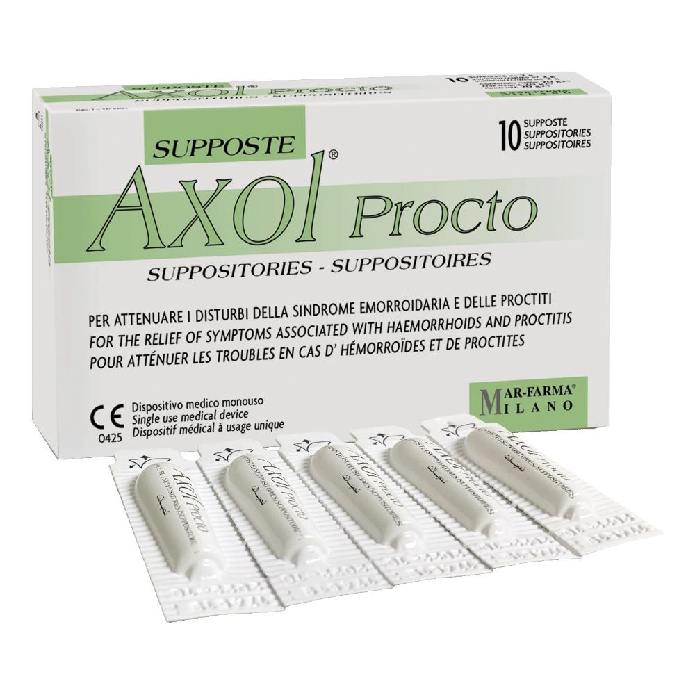 axol procto 10supposte 2g — confronto prezzi