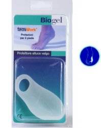 Tecniwork Biogel Protezione per Alluce Valgo Misura M 1 pz Fasciatura