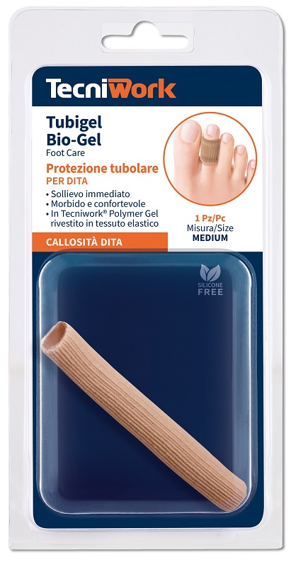 Biogel Protezione Tubolare per Dita dei Piedi Taglia M 1 Pezzo