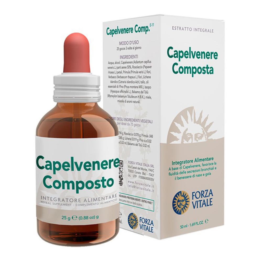 Ecosol Capelvenere Composto Integratore Per La Fluidità Bronchiale Gocce Orali 50ml