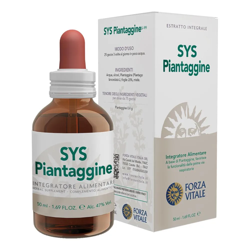 PIANTAGGINE SYS 50ML — confronto prezzi