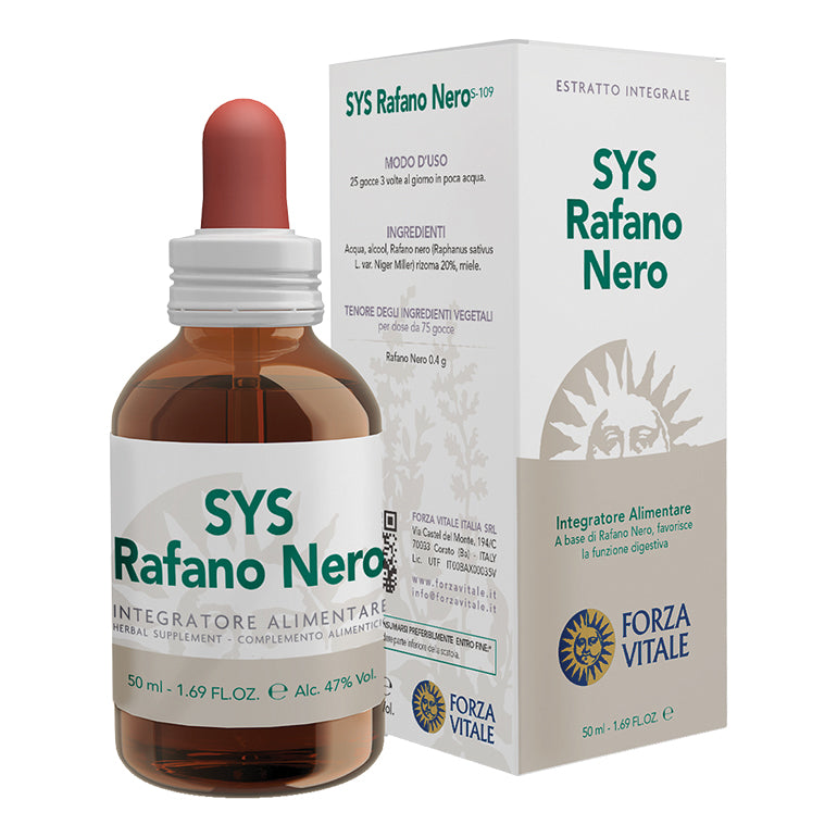 SYS RAFANO NERO GOCCE 50ML — confronto prezzi