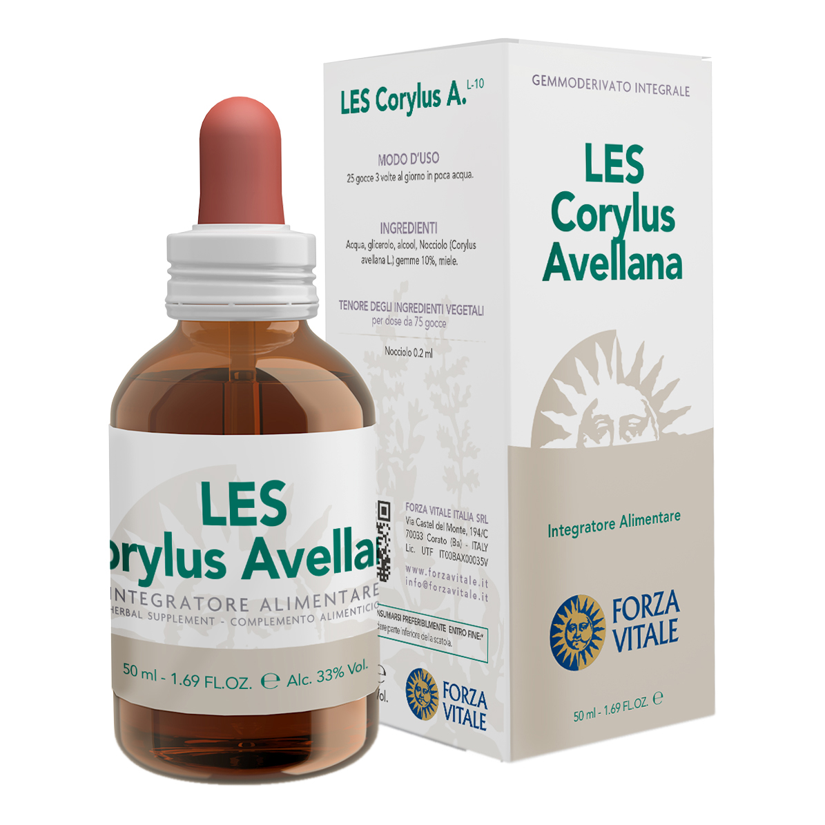 Les corylus avellana gocce 50 ml — confronto prezzi