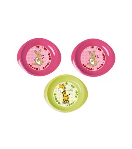 Piatti Primi Numeri Rosa e Verde 3 Pezzi — confronto prezzi