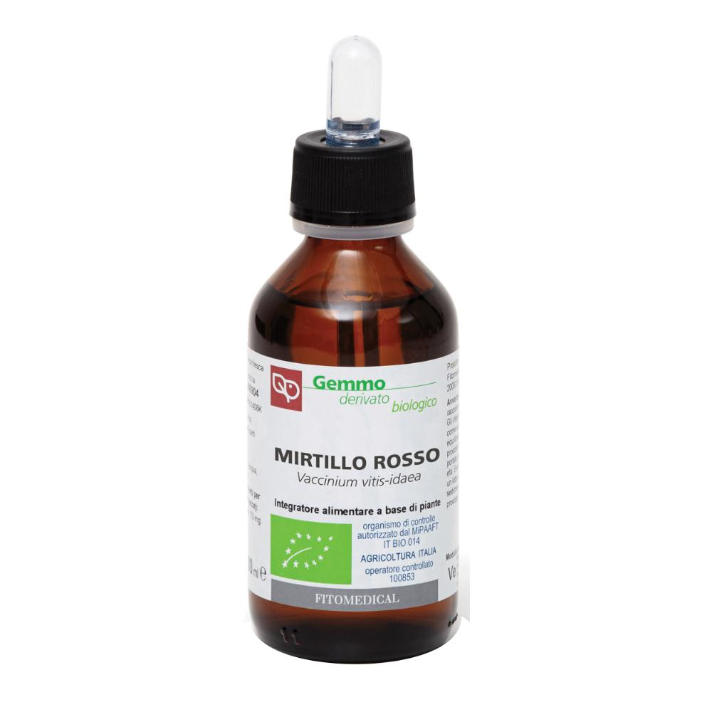 Mirtillo rosso macerato glicerico 100 ml bio