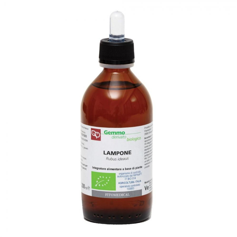 Lampone Macerato Glicerico Bio per Funzione Endocrina Femminile 200ml - Fitomedical