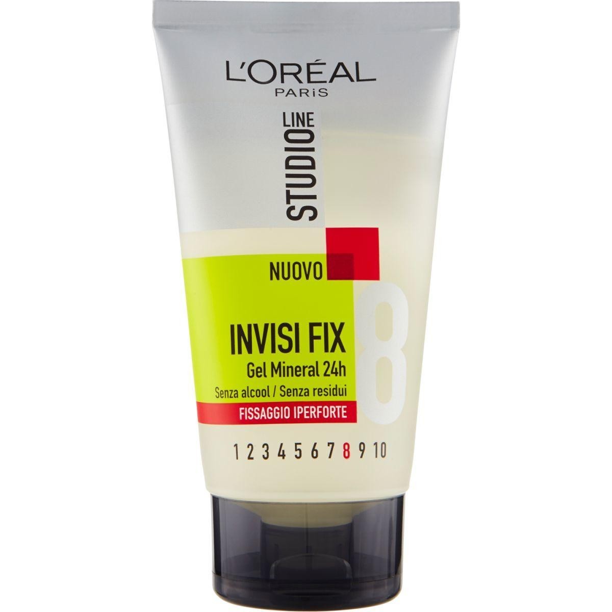 L'Oréal Paris Gel per Capelli Studio Line Invisi Fx Gel Fondant, Fissaggio Iper-forte, 150 ml — confronto prezzi