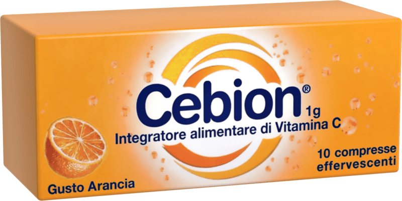 Cebion Effervescente Arancia Integratore Vitamina C 10 Compresse