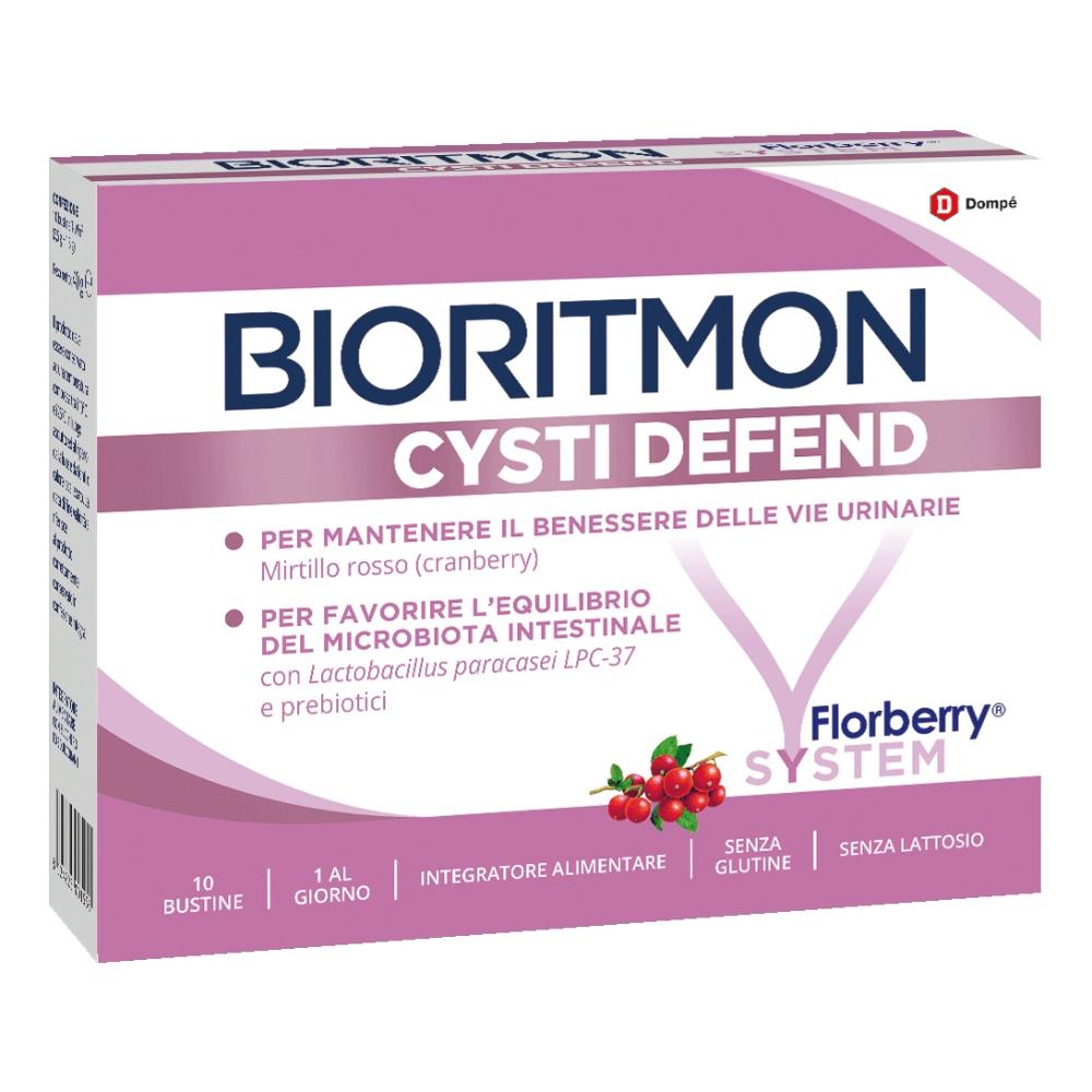 Bioritmon Cysti Defend 10 Bustine 40 g Granuli