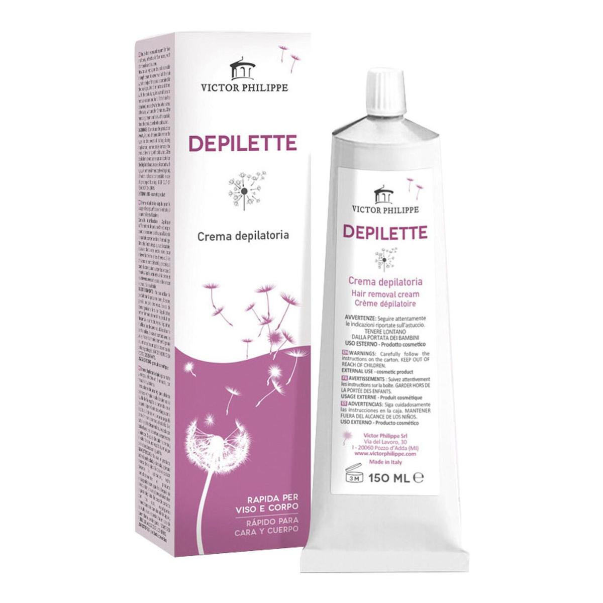Victor Philippe Depilette Crema Depilatoria Viso/corpo 150 Ml
