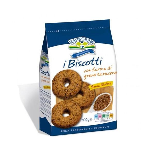 Happy Farm I BIscotti Con Farina Di Grano Saraceno 300 g