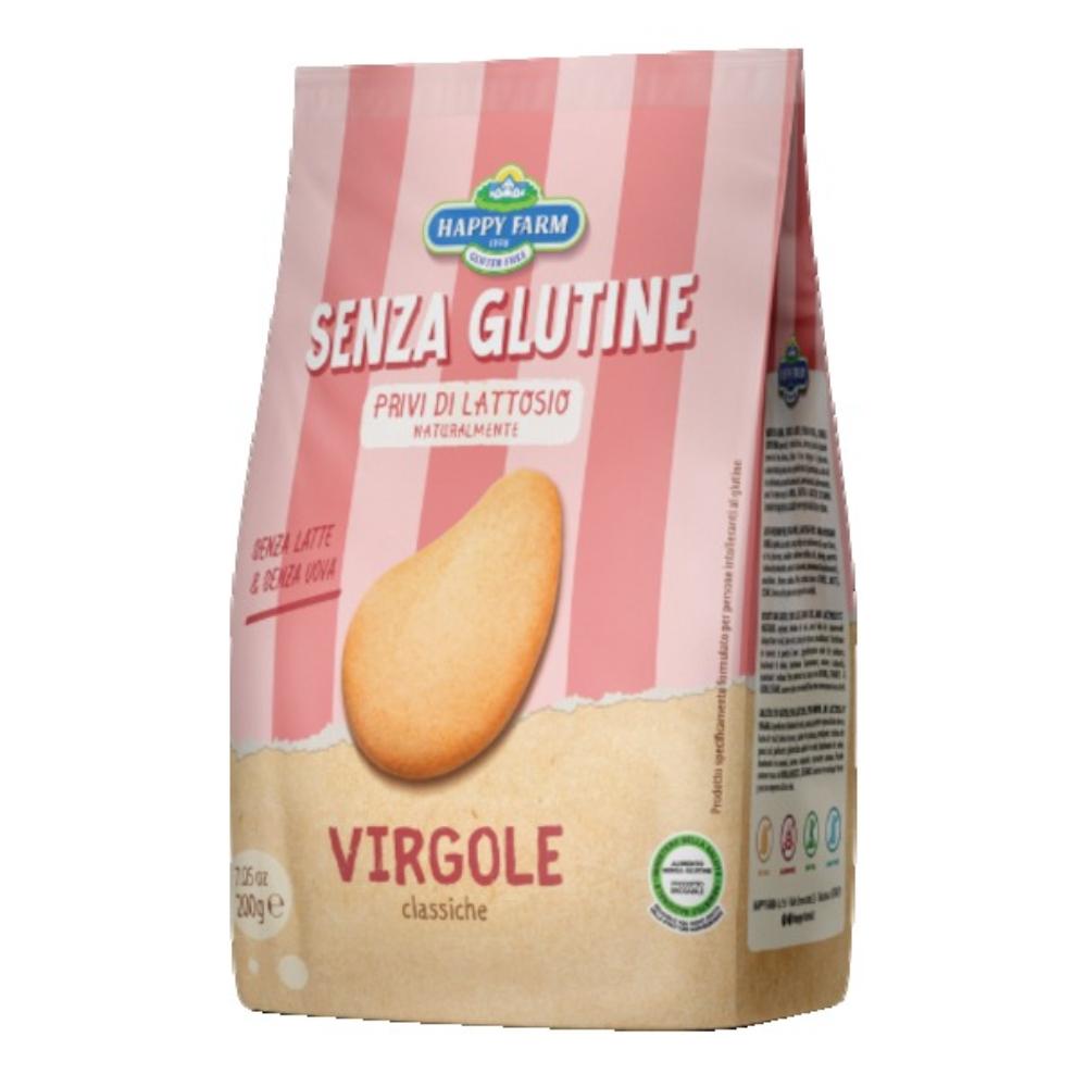 Happy farm virgole classiche senza latte e senza uova 200 g — confronto prezzi