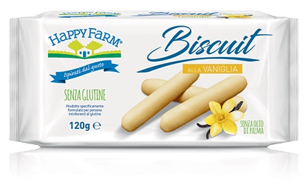 Happy Farm Biscotti Vaniglia 120g