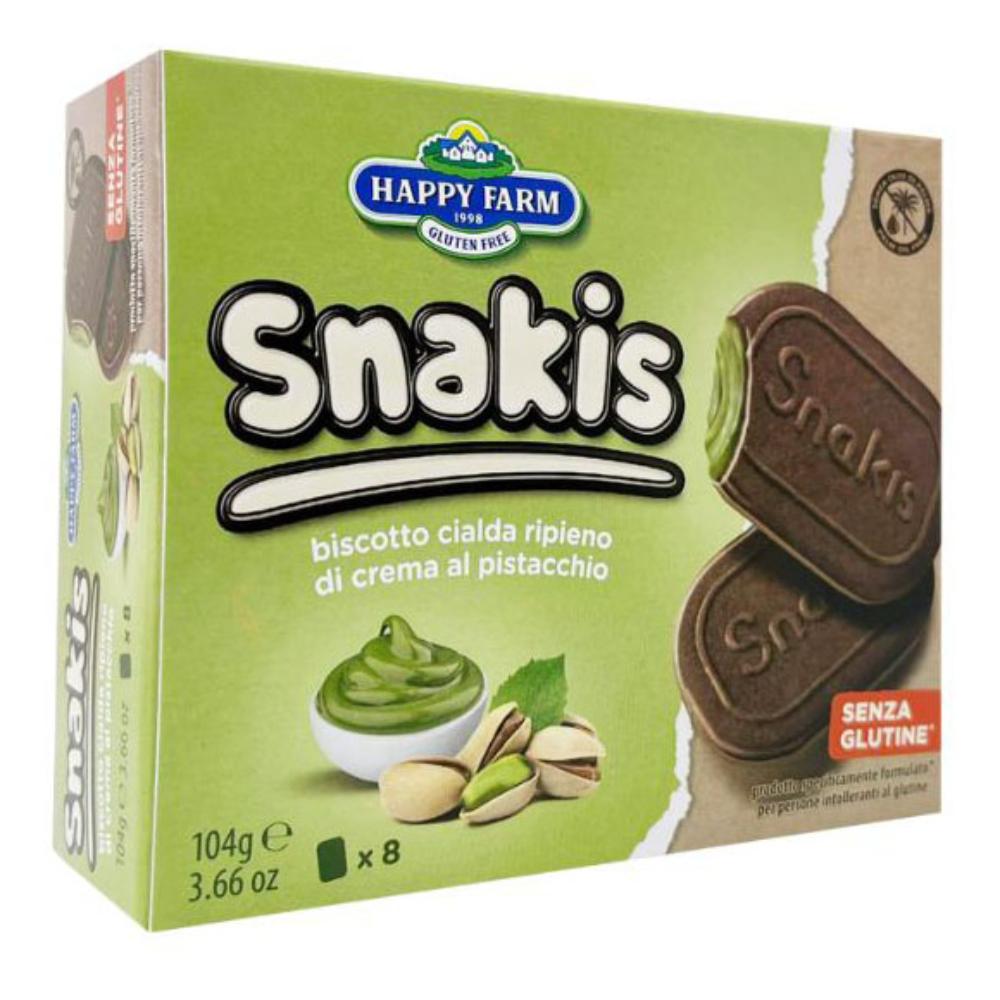 Snakis al Pistacchio Senza Glutine - Happy Farm 104 g