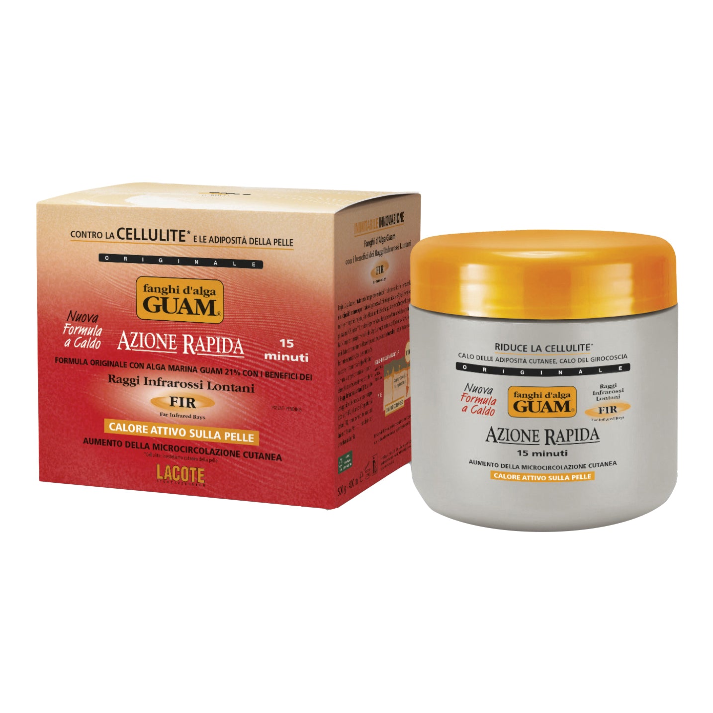 GUAM® Fanghi D'alga Guam Azione Rapida F.I.R. 500 g Crema