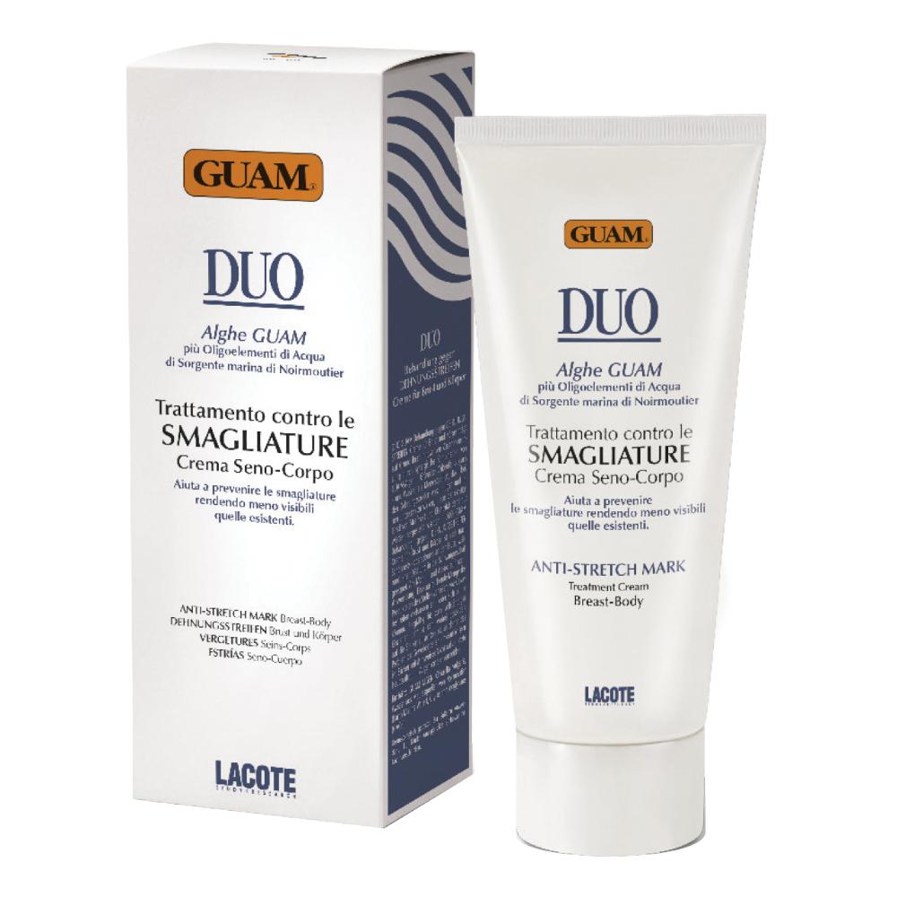 Guam Duo - Trattamento Smagliature Crema Seno Corpo Trattamento Corpo, 200ml