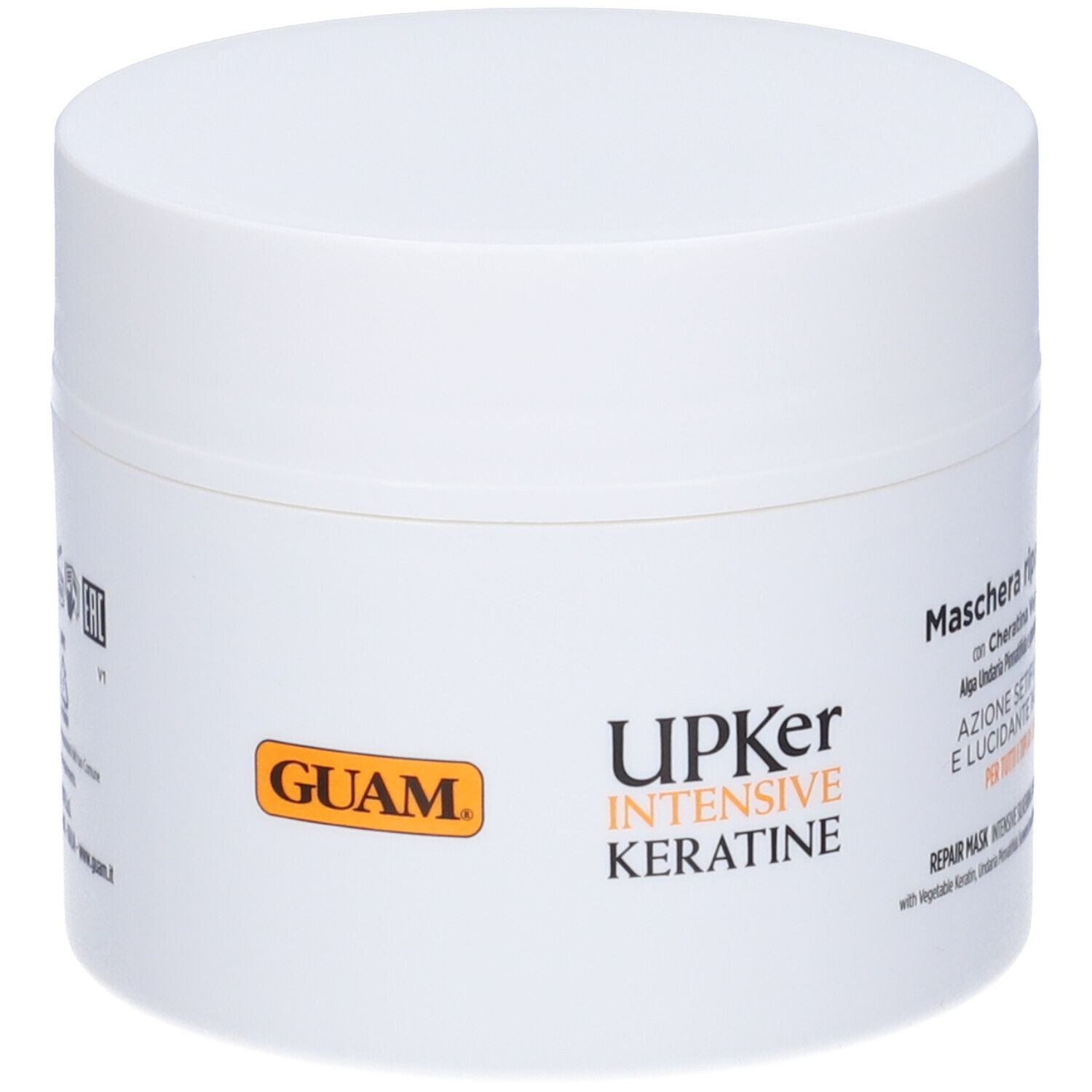 GUAM® Upker Intensive Keratine Maschera Riparatrice 200 ml Mascara