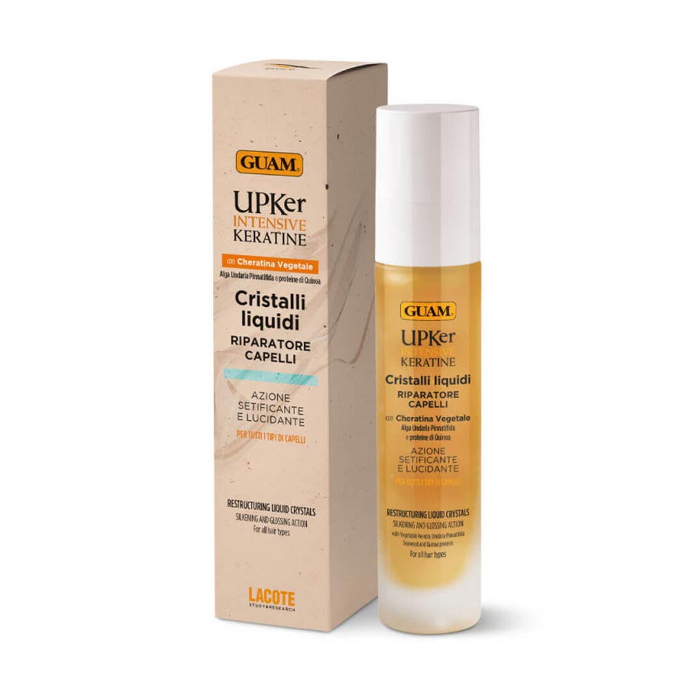 Guam UPKer - Intensive Keratine Cristalli Liquidi Riparatore Capelli, 50ml