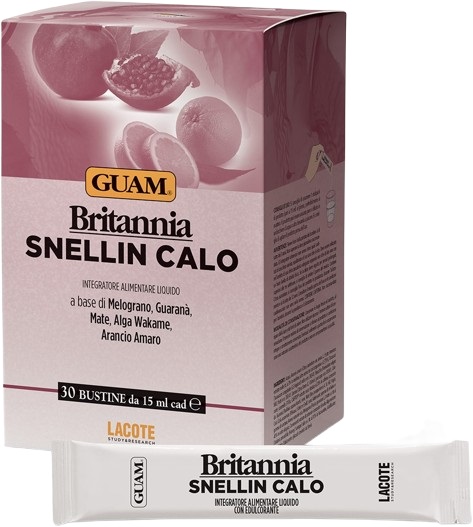 Guam Britannia Snellin Calo Integratore Metabolismo Controllo Peso 30 Bustine