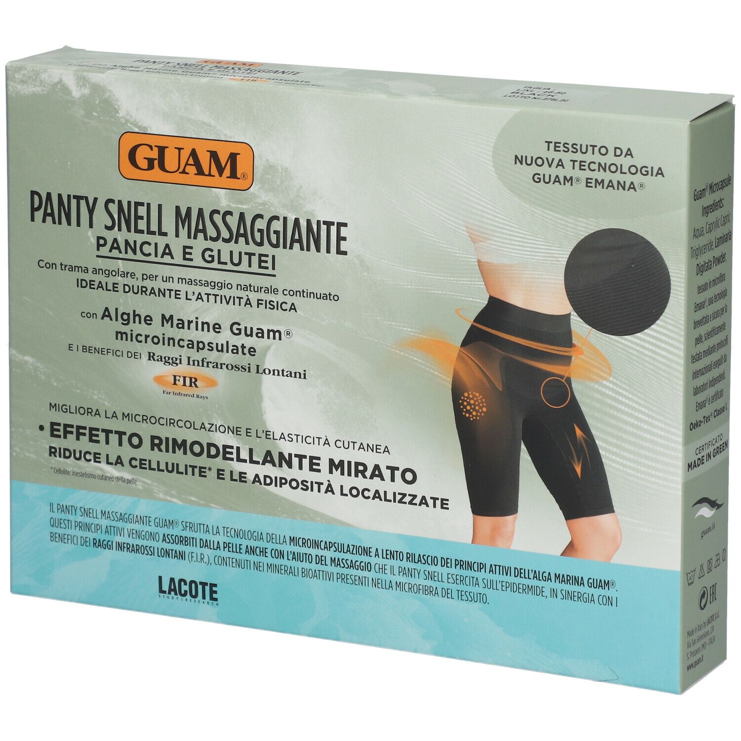 Guam Panty Snell Massaggiante L/XL | Pancia e Glutei | 1 Pezzo