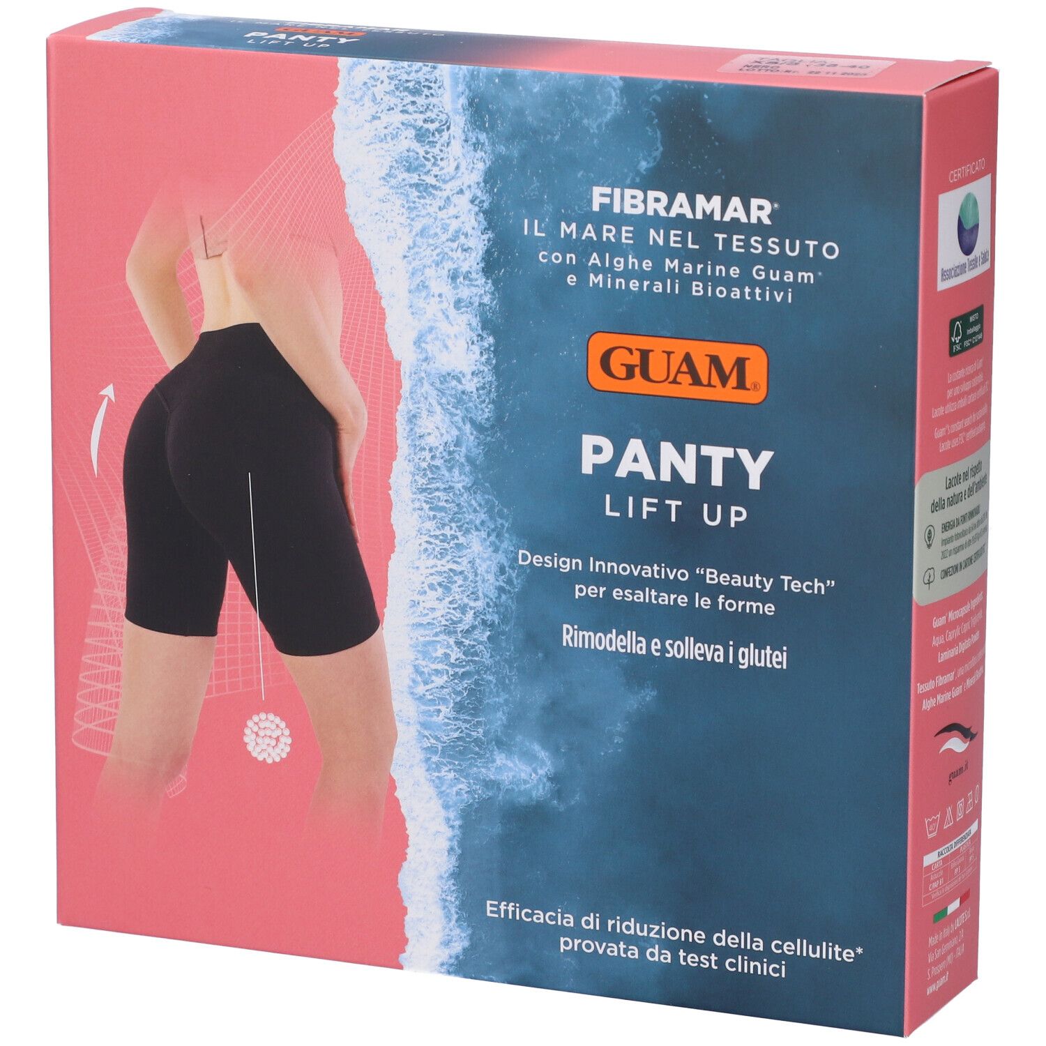 Guam Panty Lift Up Trattamento Rimodellante Glutei Taglia XS/S