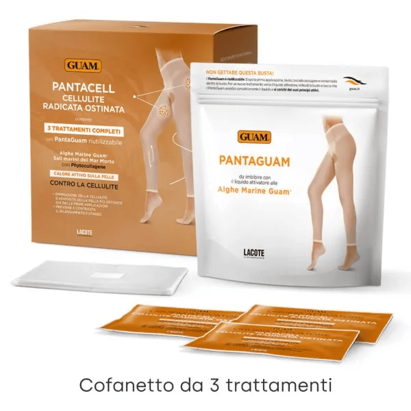 Guam Pantacell Pantalone Sauna + Liquido Anticellulite Rimodellante Intensivo