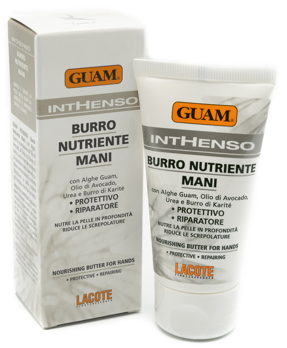 Guam Inthenso Burro Nutriente Mani Protettivo e Riparatore, 50ml — confronto prezzi