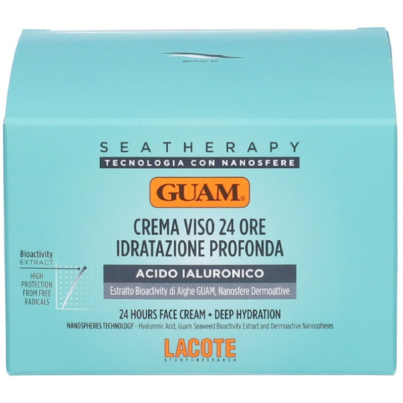 Guam SeaTherapy - Crema Idratante Viso 24 Ore, 50ml