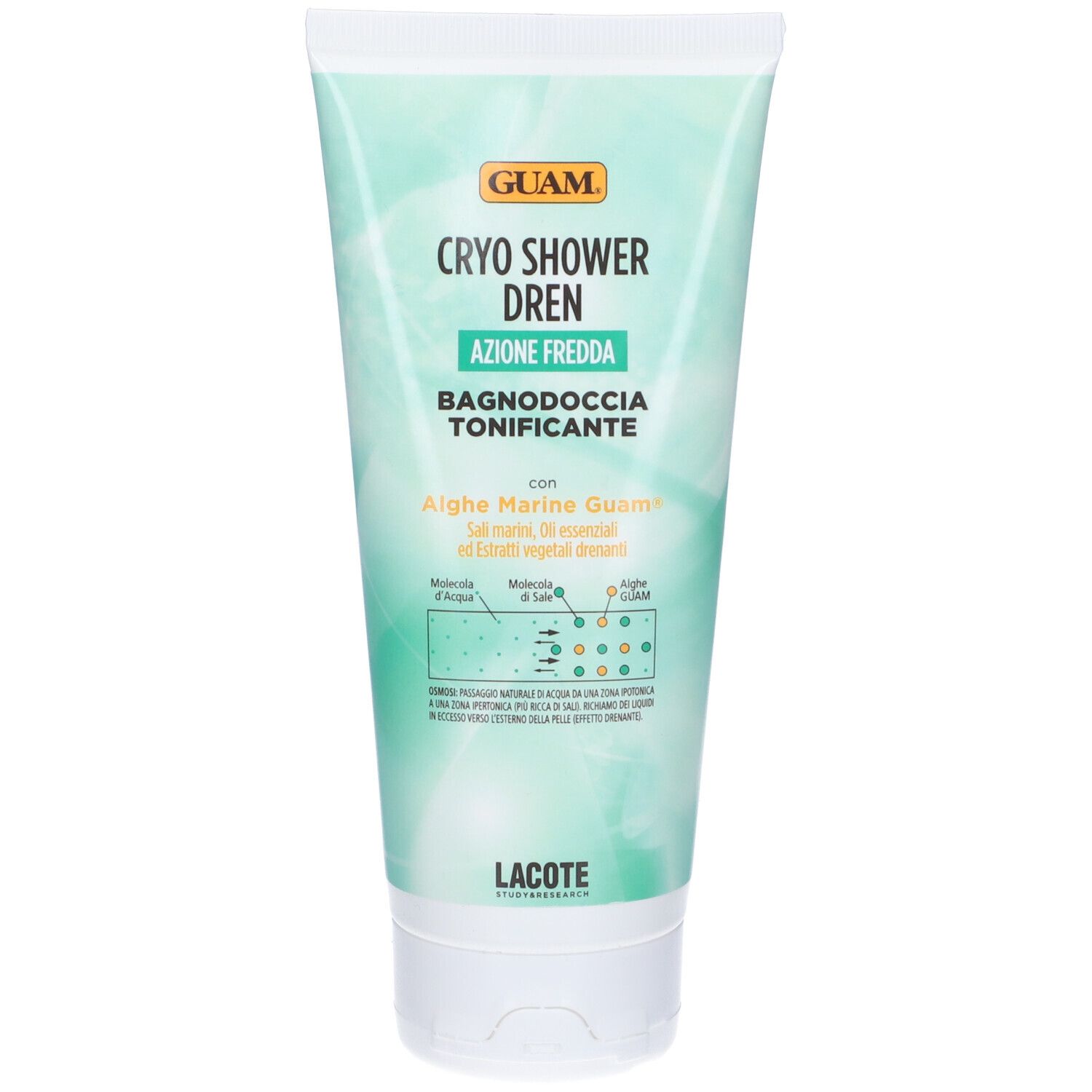 GUAM® Cryo Shower Dren Bagnodoccia Tonificante 200 ml Sapone — confronto prezzi