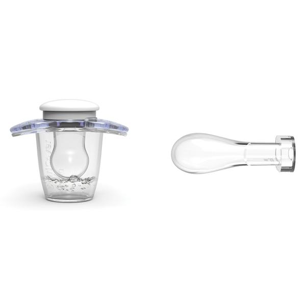 Mebby succhietto asimmetrico con tettarella 0-6 mesi Boy - succhietto in silicone per neonati — confronto prezzi