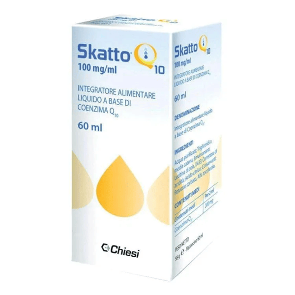 Chiesi Farmaceutici Skatto Q10 Gocce Integratore Coenzima Q10 Antiossidante 60ml