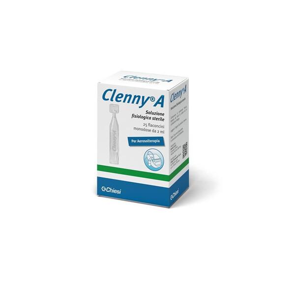 Clenny A Soluzione Fisiologica Sterile Per Aerosolterapia 25 Flaconcini Monodose 2 ml