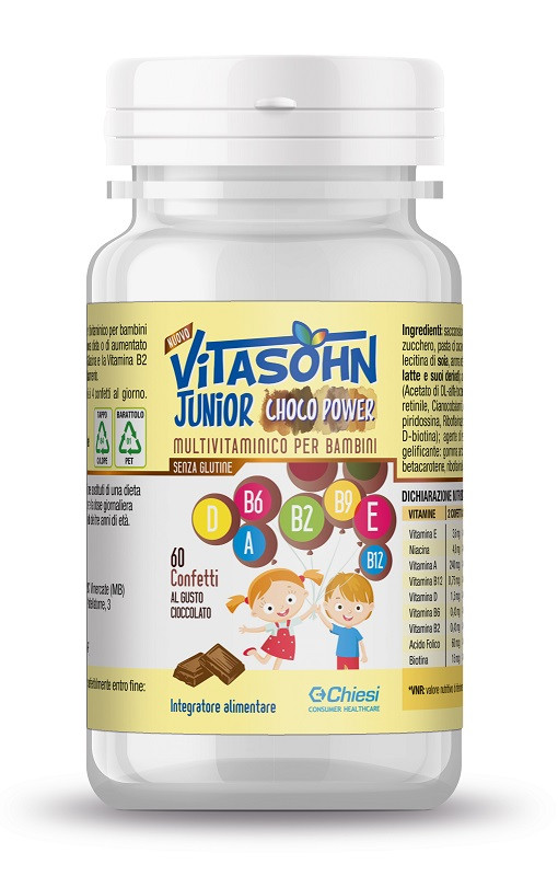 Vitasohn junior choco power 60 confetti — confronto prezzi