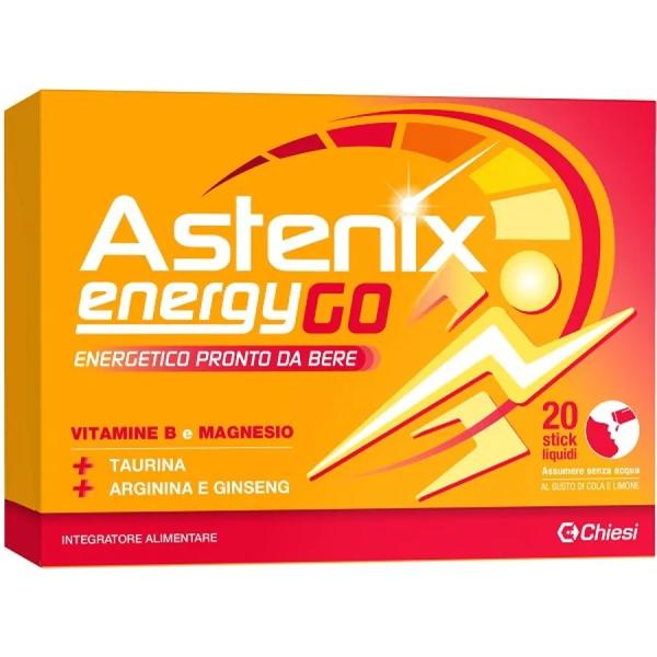 Astenix Energy Go Integratore Energetico Antiaffaticamento 20 Bustine