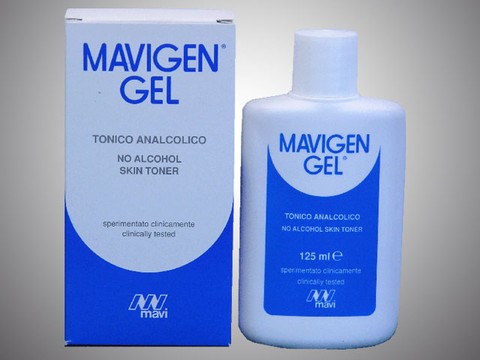Mavigen Gel Tonico Analcolico Rinfrescante Viso 125ml